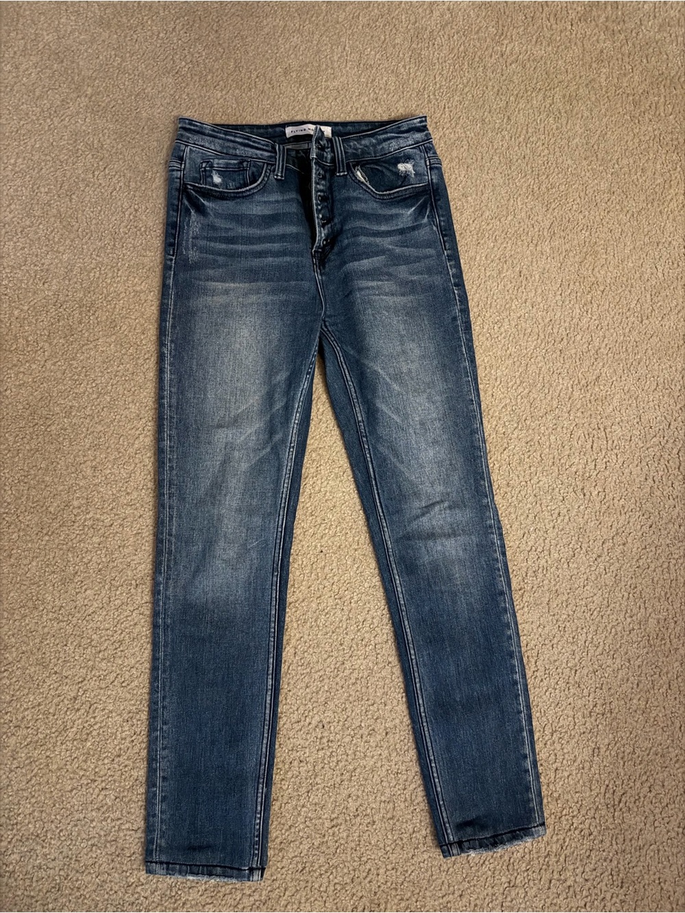 Flying Monkey Dark Wash Skinny Jeans